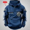 Harley Davidson Vintage Men Hoodie VDVMHD017