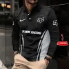 VDLSPS024-Harley Davidson Long Sleeve Button Polo Shirt
