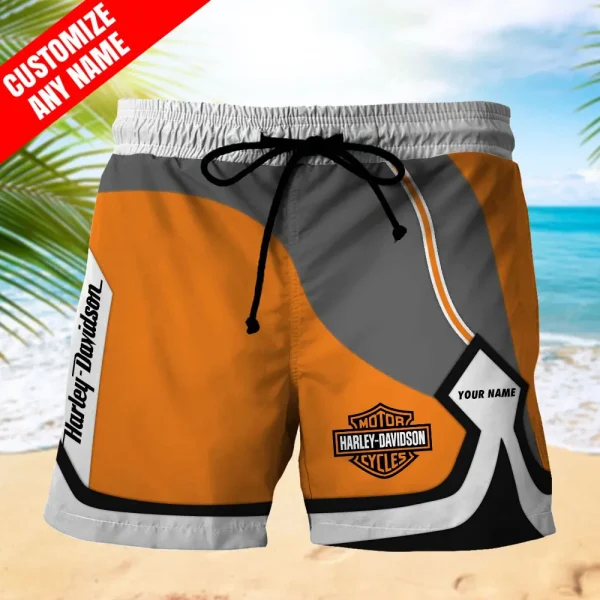 VDPL030+VDPLCBSHORT030-Harley Davidson Polo Shirt and Short - Image 2