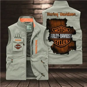 Harley Davidson Sleeveless Jacket VDSLJK003