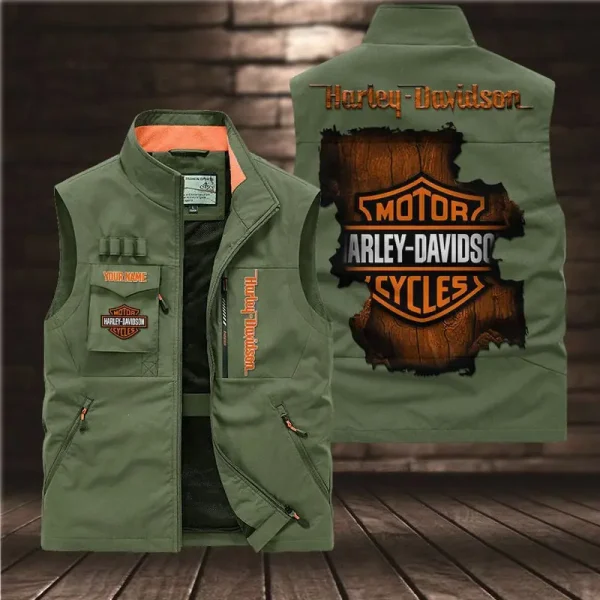 Harley Davidson Sleeveless Jacket VDSLJK003 - Image 3