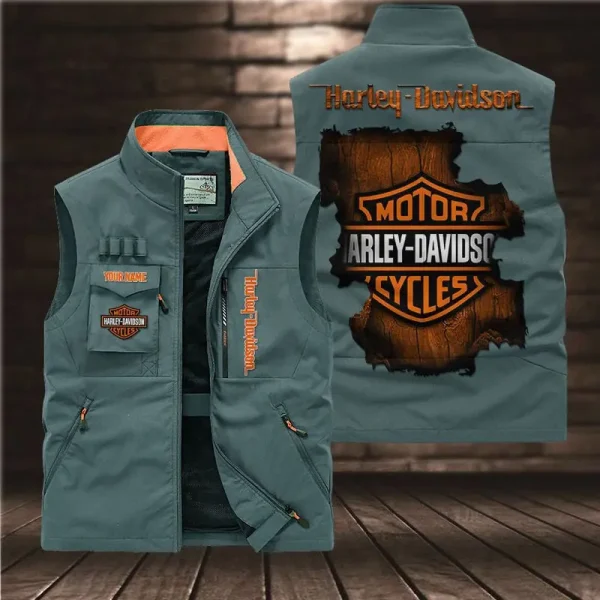 Harley Davidson Sleeveless Jacket VDSLJK003 - Image 4