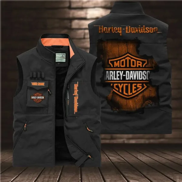 Harley Davidson Sleeveless Jacket VDSLJK003 - Image 5