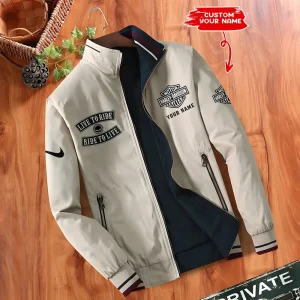Harley Davidson Double Sided Baseball Bomber CBWDSJ008