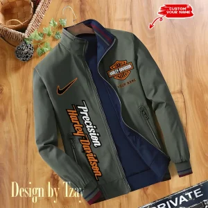 Harley Davidson Double Sided Baseball Bomber CBWDSJ016