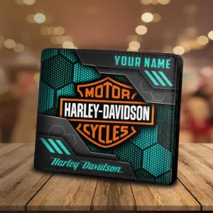 Harley-Davidson DMHD1468 Leather Wallet Multicolor