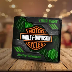 Harley-Davidson DMHD1468 Leather Wallet Multicolor