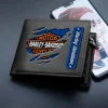 Harley-Davidson DMHD1290 2D Leather Wallet Multicolor