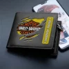 Harley-Davidson DMHD1290 2D Leather Wallet Multicolor
