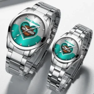 Harley Davidson DMHZ1697 Multicolor Couple Hand Watch Gifts For Fans – Limited Edition