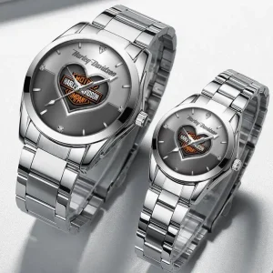 Harley Davidson DMHZ1697 Multicolor Couple Hand Watch Gifts For Fans – Limited Edition