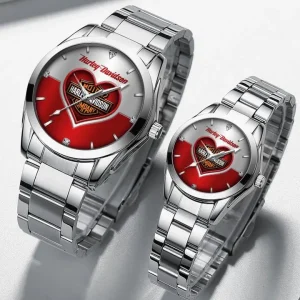 Harley Davidson DMHZ1697 Multicolor Couple Hand Watch Gifts For Fans – Limited Edition