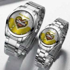 Harley Davidson DMHZ1697 Multicolor Couple Hand Watch Gifts For Fans – Limited Edition