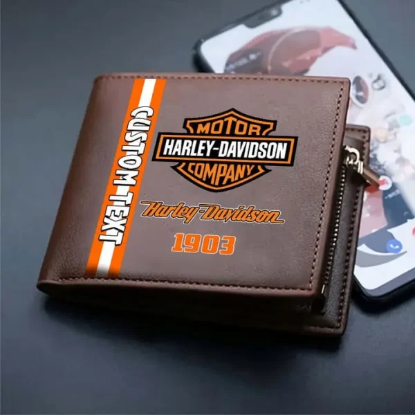 Harley-Davidson DMHD0089 2D Leather Wallet - Image 4