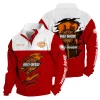 Harley Davidson Colorful Stand Collar Sweatshirt VDSPS166