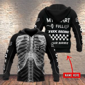 Fox Racing Custom 3D Printed Hoodie VD787