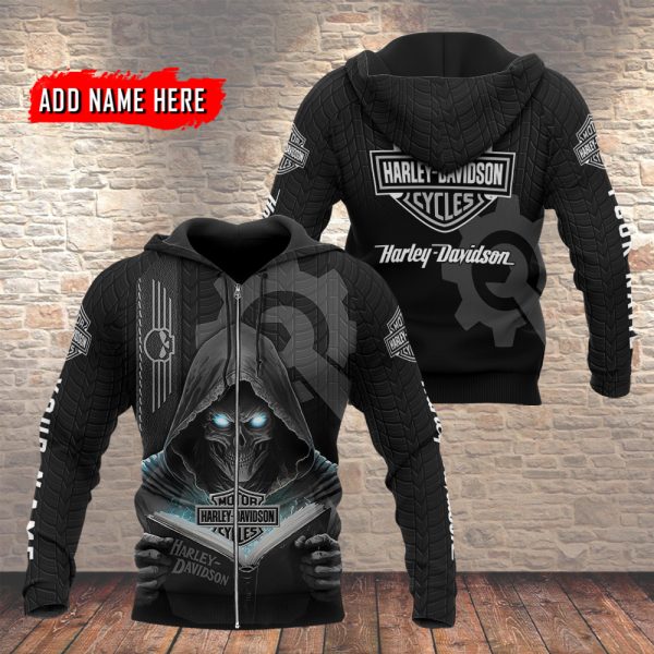 Harley Davidson Custom 3D Printed Hoodie VDHD819 - Image 2