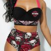 Harley Davidson Sexy Print Bikini Swimsuit VD172