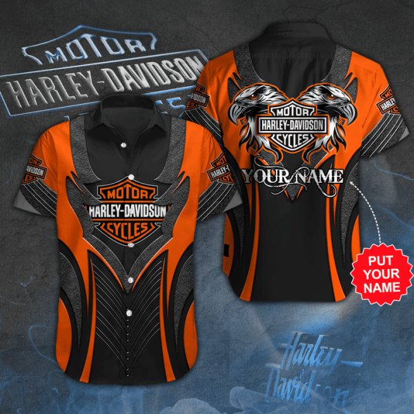 Harley Davidson All Over Printed 483 - Image 2