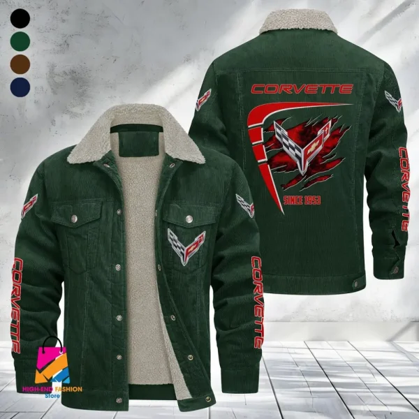 Corvette Fleece Jacket VDFJ028 - Image 2