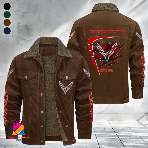 Corvette Fleece Jacket VDFJ028 - Image 3