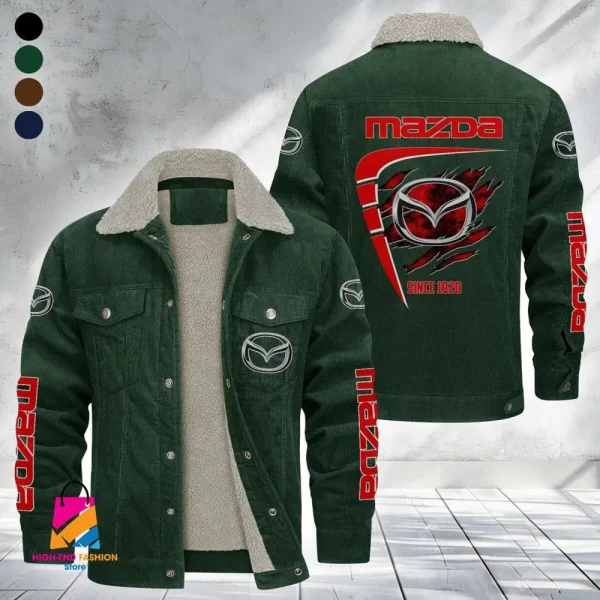 Mazda Fleece Jacket VDFJ039 - Image 2