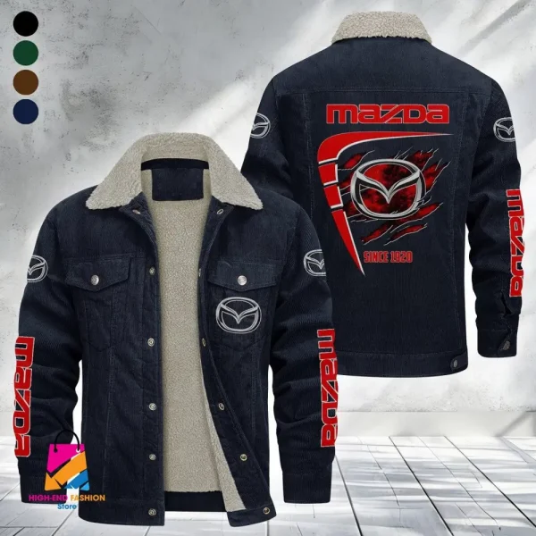 Mazda Fleece Jacket VDFJ039 - Image 4