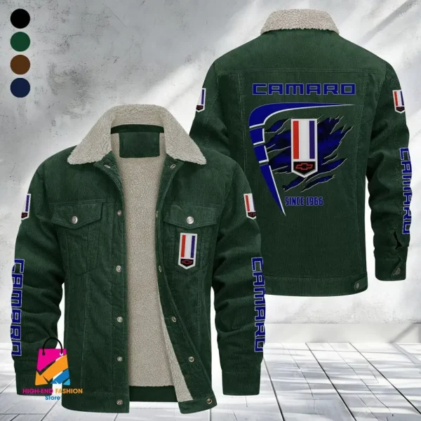 Chevrolet Camaro Fleece Jacket VDFJ041 - Image 2