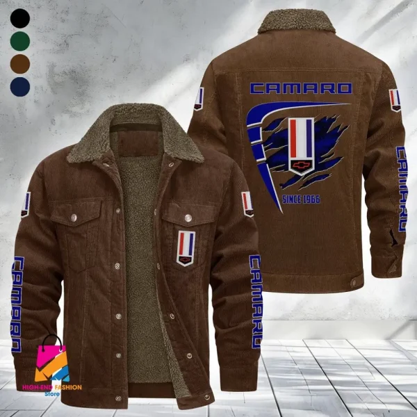Chevrolet Camaro Fleece Jacket VDFJ041 - Image 3