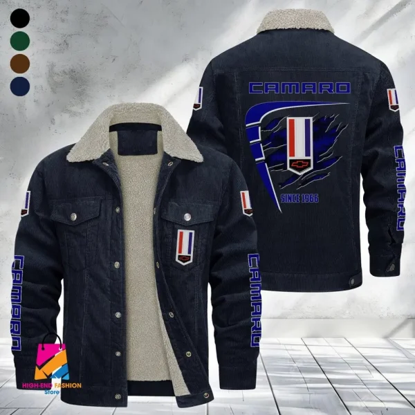 Chevrolet Camaro Fleece Jacket VDFJ041 - Image 4
