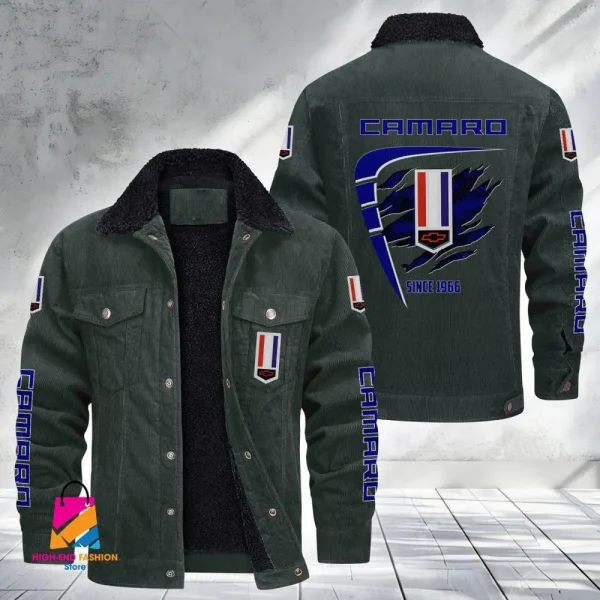 Chevrolet Camaro Fleece Jacket VDFJ041 - Image 5