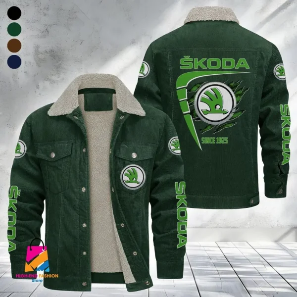 Skoda Fleece Jacket VDFJ044 - Image 6