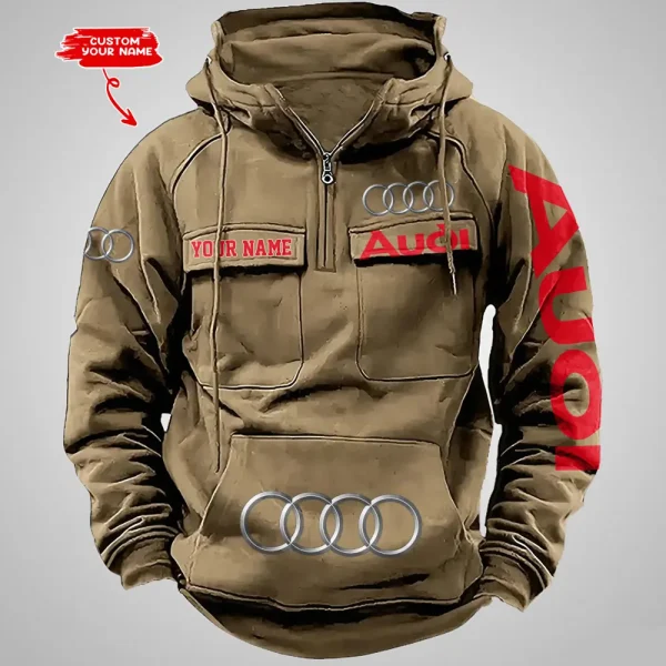 Audi Vintage Men Hoodie VDVMHD030 - Image 2