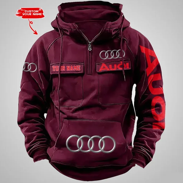 Audi Vintage Men Hoodie VDVMHD030 - Image 3