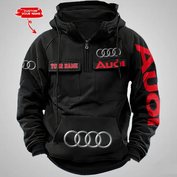 Audi Vintage Men Hoodie VDVMHD030