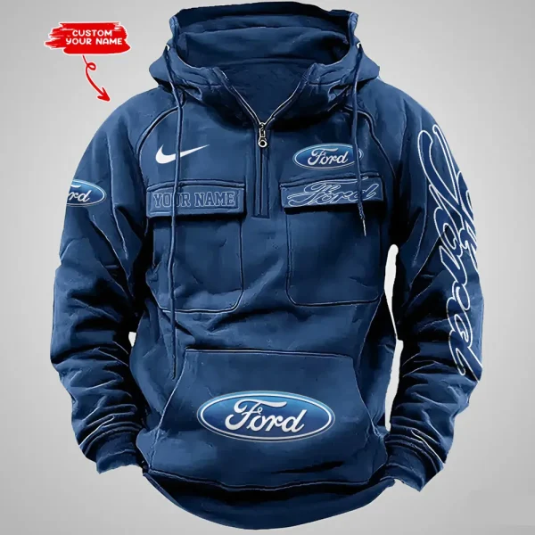 Ford Vintage Men Hoodie VDVMHD033