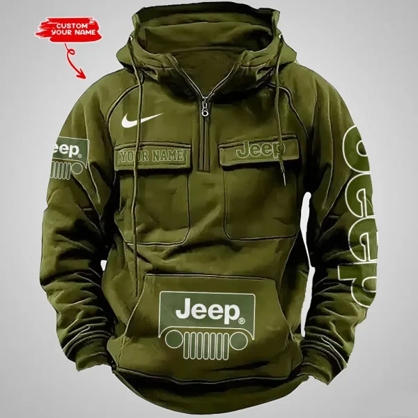 Jeep Vintage Men Hoodie VDVMHD037