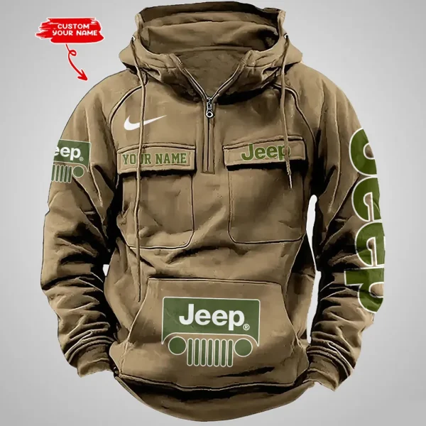 Jeep Vintage Men Hoodie VDVMHD037 - Image 4