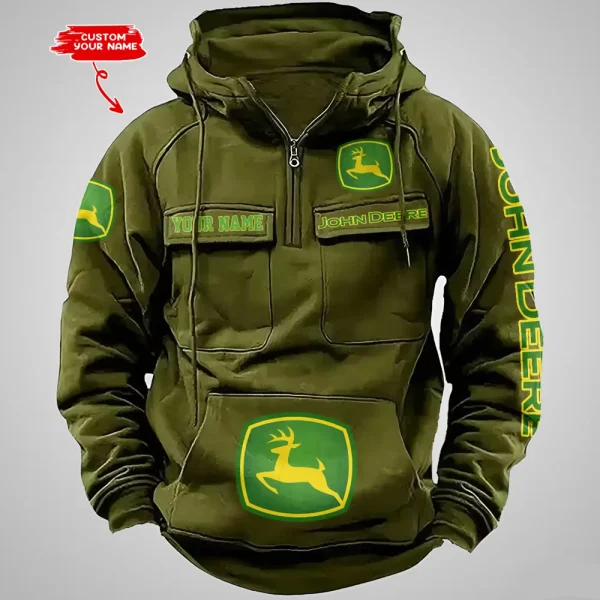 John Deere Vintage Men Hoodie VDVMHD038 - Image 2