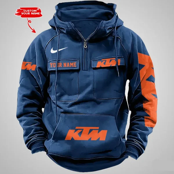 KTM Vintage Men Hoodie VDVMHD040 - Image 4