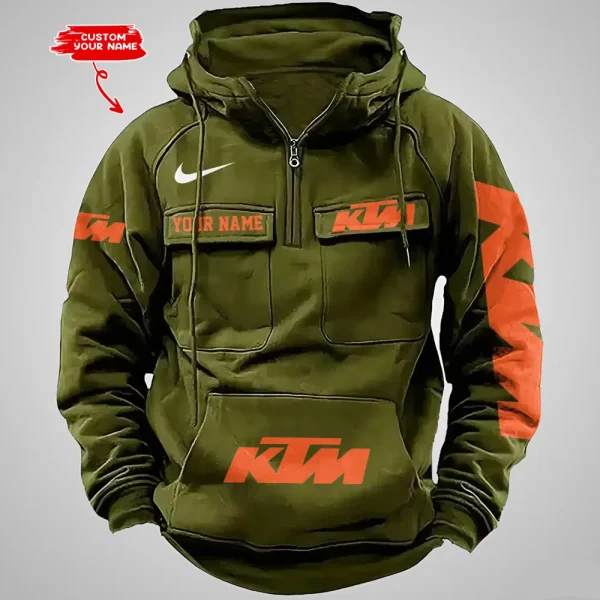 KTM Vintage Men Hoodie VDVMHD040 - Image 5