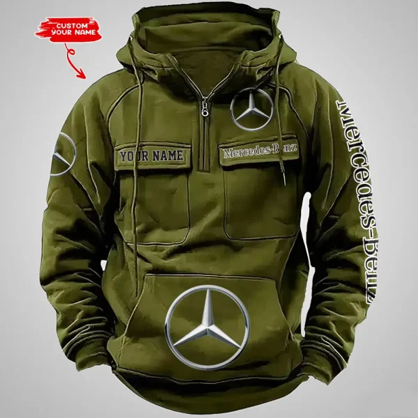 Mercedes-Benz Vintage Men Hoodie VDVMHD041 - Image 2