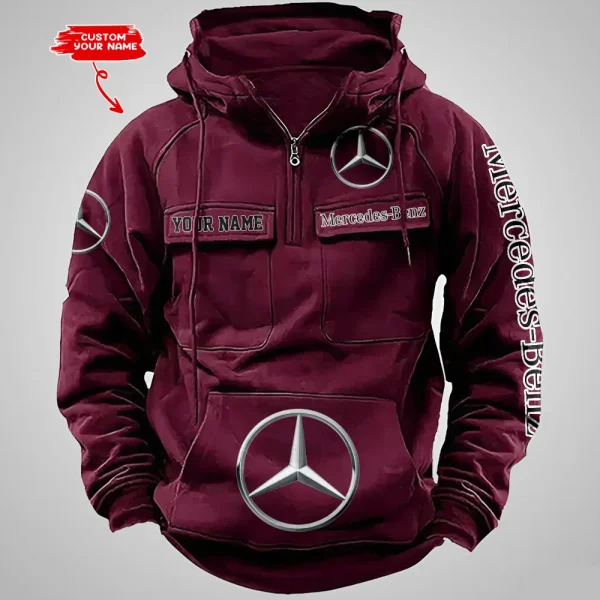 Mercedes-Benz Vintage Men Hoodie VDVMHD041 - Image 4