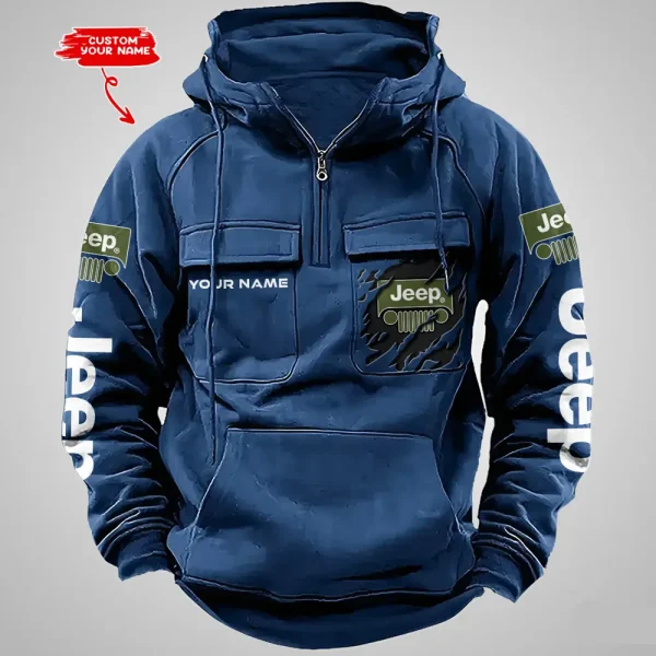 Jeep Vintage Men Hoodie VDVMHD042