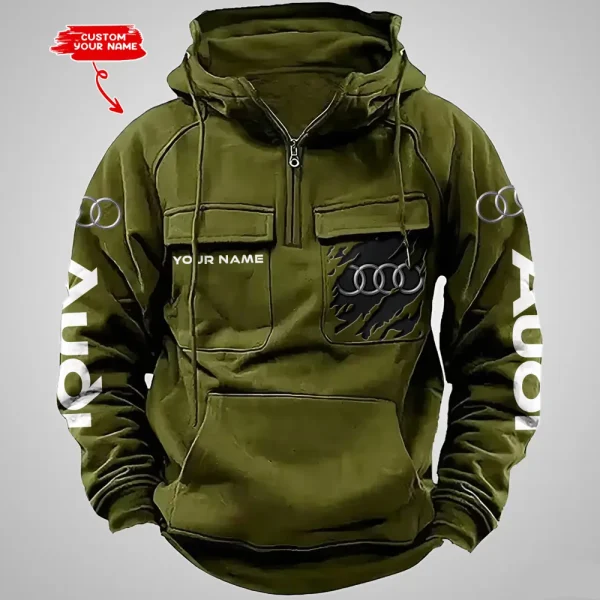 Audi Vintage Men Hoodie VDVMHD045 - Image 2