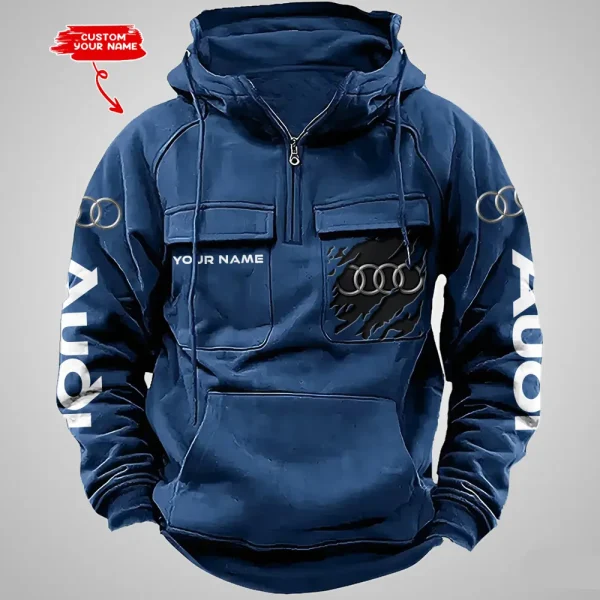 Audi Vintage Men Hoodie VDVMHD045 - Image 3