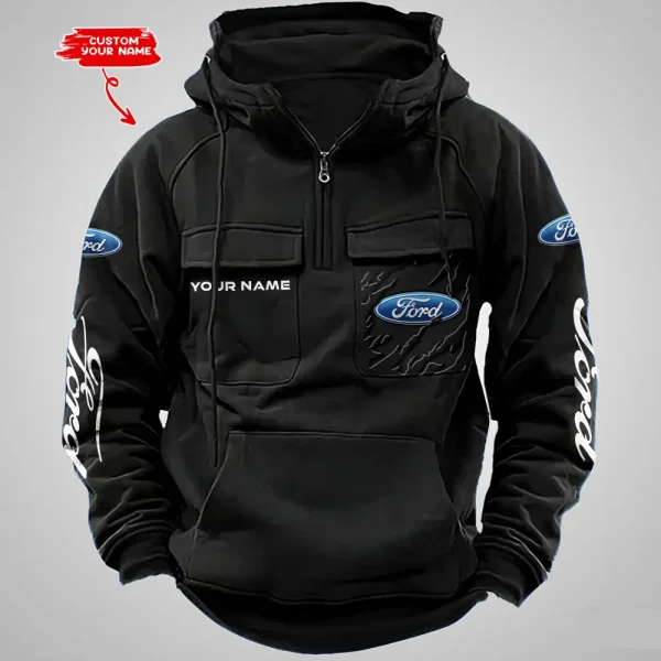 Ford Vintage Men Hoodie VDVMHD048