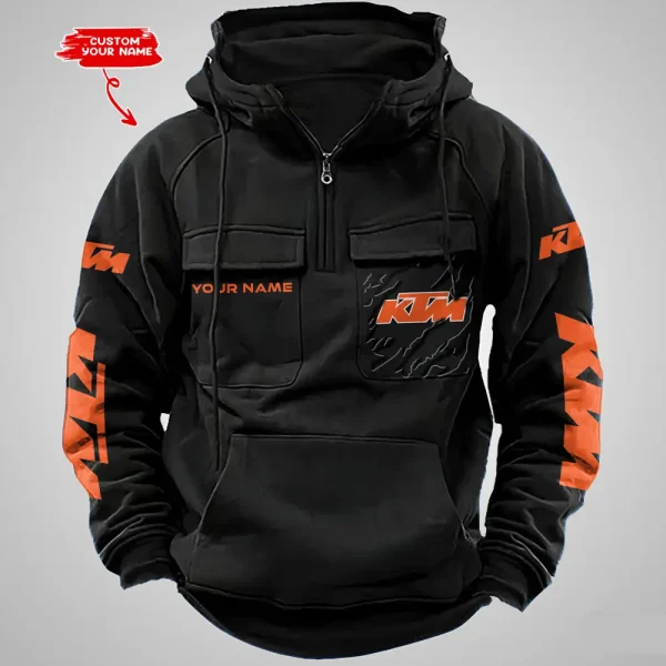 KTM Vintage Men Hoodie VDVMHD052 - Image 5