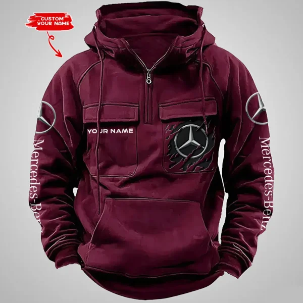 Mercedes-Benz Vintage Men Hoodie VDVMHD053 - Image 3