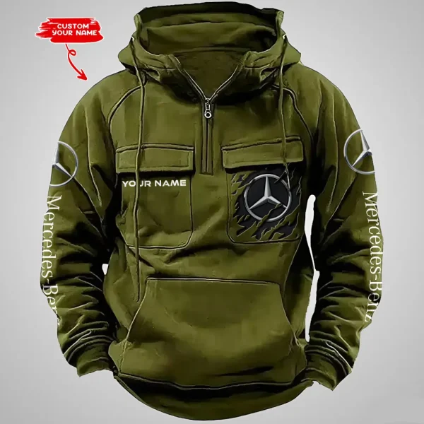 Mercedes-Benz Vintage Men Hoodie VDVMHD053 - Image 4